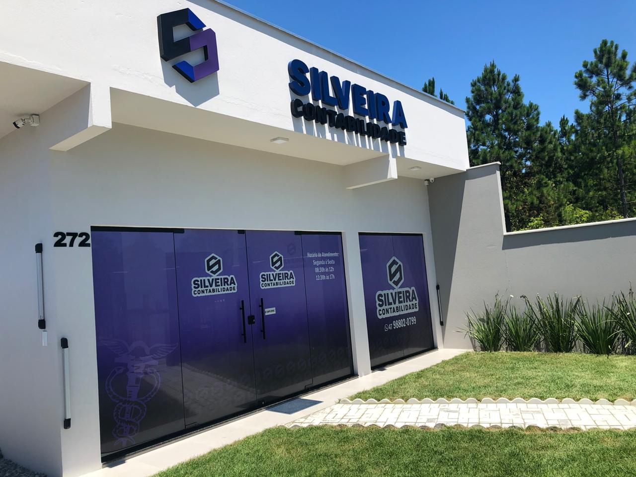 Fachada principal da Silveira Contabilidade